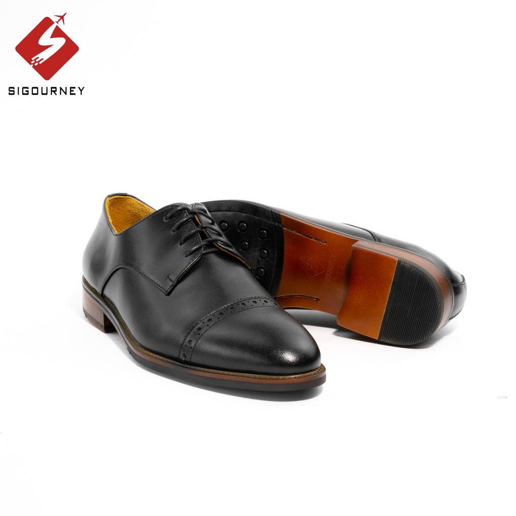 giày đế gỗ cao cấp Sigourney SCC-04