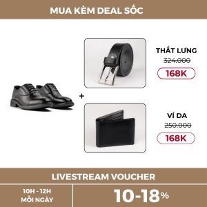 Giày Giả Dây Sang Trọng Tiện Dụng SIGOURNEY SIG-51 Da Bò Nguyên Tấm 7 Hinh 7 Uu dai